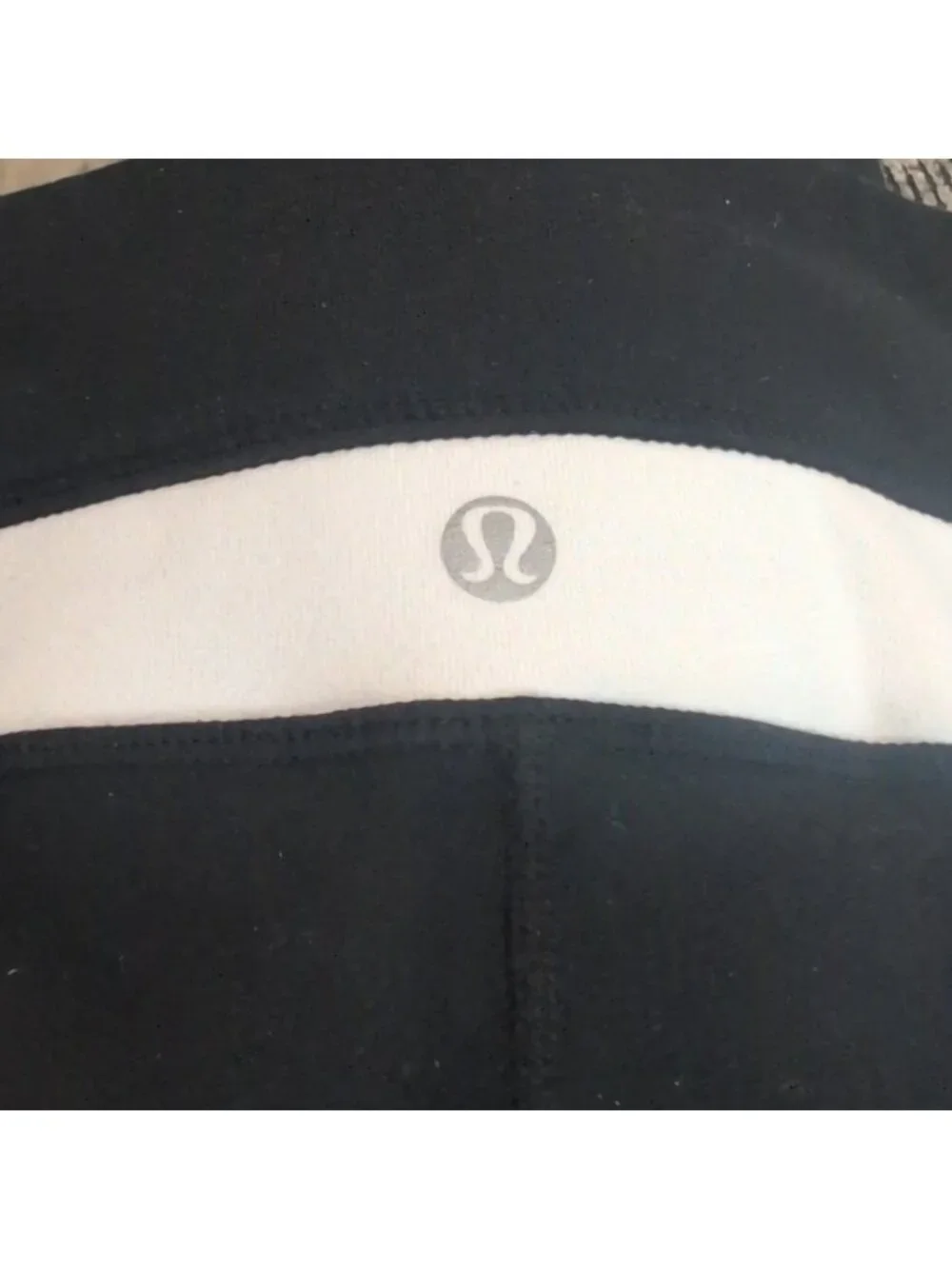 Lululemon Groove Pants Flared Black With White Band